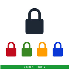 padlock icon privacy symbol