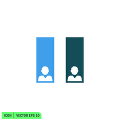 polling icon vector illustration simple design element