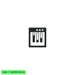 polling icon vector illustration simple design element