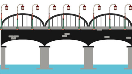 bridge over the river