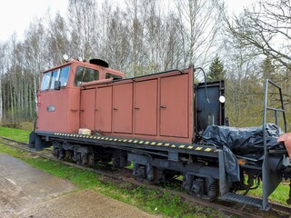 Fototapeta na wymiar steam locomotive
