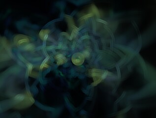 Imaginatory fractal background generated Image