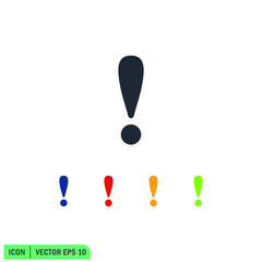 exclamation icon failure warn symbol