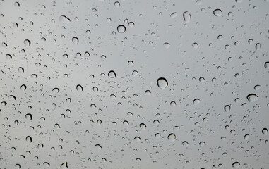 rain drops on window