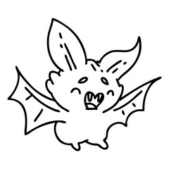 super cute halloween bat