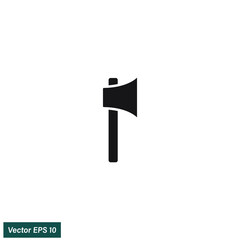 axe icon vector illustration 