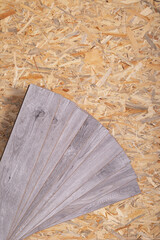 Laminate floor on wood background texture. Wooden laminate floor