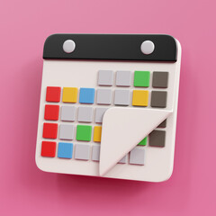 sweet calendar icon symbol