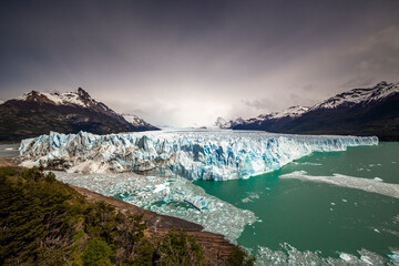 Perito Moreno glacier, southern Patagonia, Argentina, South America.