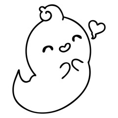 cute cartoon ghost