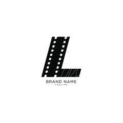 Fototapeta na wymiar Alphabet letter Initial L, LL logo vector design, minimal, innovative, creative, symbol, sign, monogram, template, logotype, concept, branding for premium business typeface, startup, company etc.