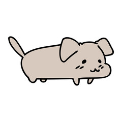 happy little dog
