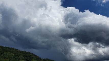 Sturmwolken im Sommer