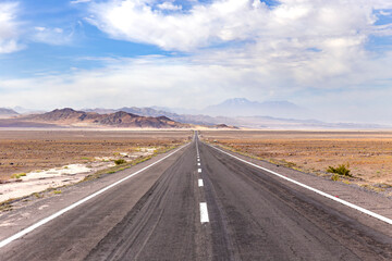 Route 23, a scenic road in the north of Chile