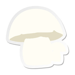 wild mushroom sticker