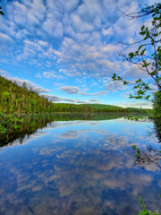 Lake at Kiamika Park, Canada