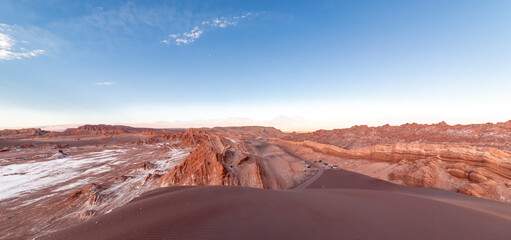 Fototapeta na wymiar Moon Valley, Valle de la Luna, Atacama desert, Chile