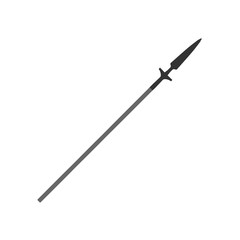spear icon. vector simple illustration