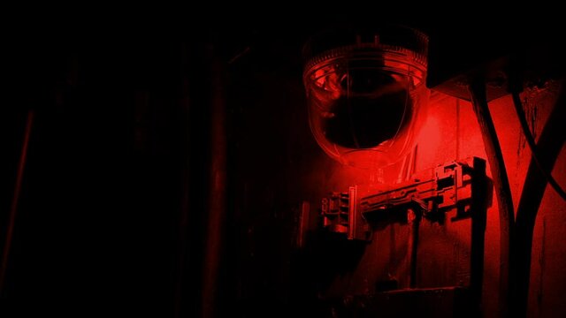 Red Alert Light Flashing Loop