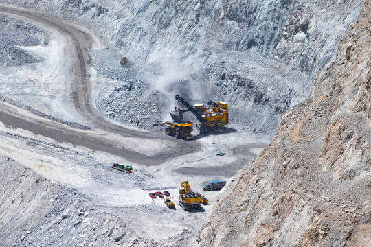 Chuquicamata, Biggest Open Pit Copper Mine, Calama, Chile