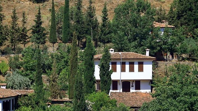 Village life in Sirince, organized around the rhythms of nature. Most households own several small plots of land scattered around the village. They cultivate a variety of different crops
