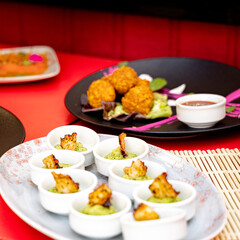 Comida deliciosa rico manjar wasabi 