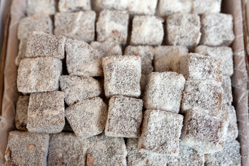 Turkish delight, Turkish dessert, delicious, tasty