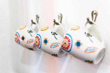 Cup set ready for delicious coffee