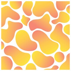 Colorful Abstract Background with liquid drops splash. Abstract free form colorful shapes background. Colorful gradations. Fluid shapes. Colorful Flow Shapes 