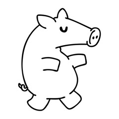 long snout pig