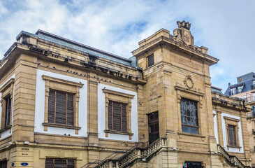 Fototapeta premium Exterior of La Bretxa Market in San Sebastian city also known as Donostia, Spain