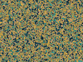 Blue yellow mosaic spots leopard texture