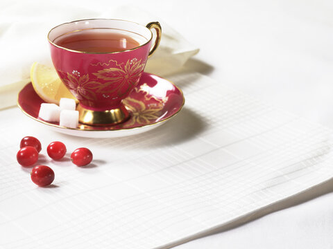 Tea beverage images for the food industry.
