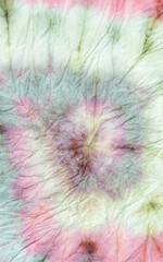 Rainbow Colour Psychedelic Kaleidoscope.  Tiedye