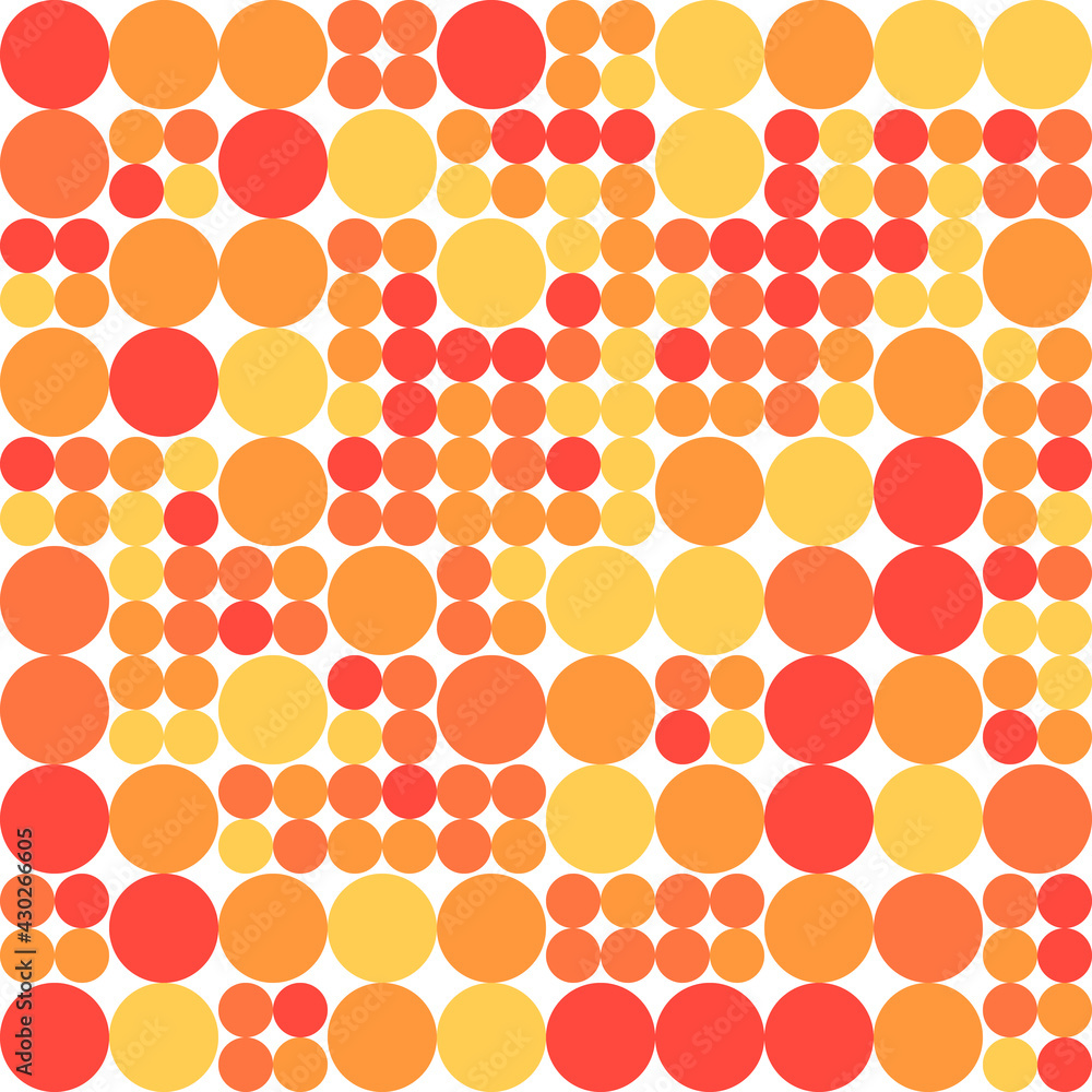 Poster abstract dotted background pattern design