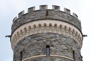stone tower of the castle old history wall © Victor