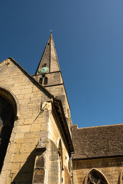 St Mary's Minster sundial and clock