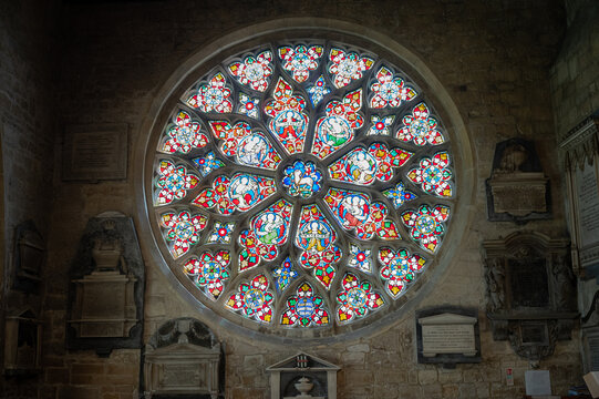 St Mary's Minster rose window
