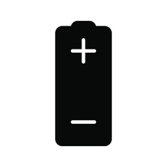 Battery. Single flat icon color e ditable