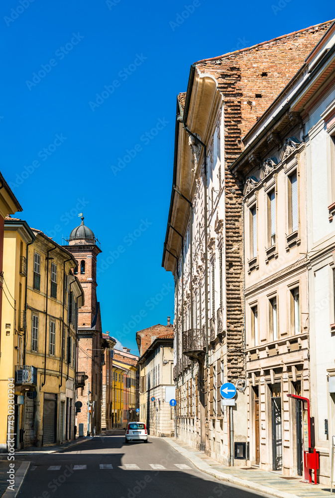 Wall mural Architecture of Piacenza in Italy