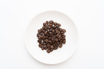 コーヒー豆　皿