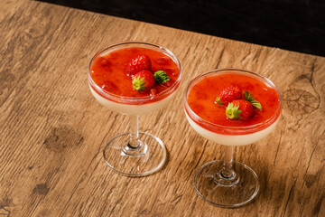 イタリアンデザート　パンナコッタ Panna cotta