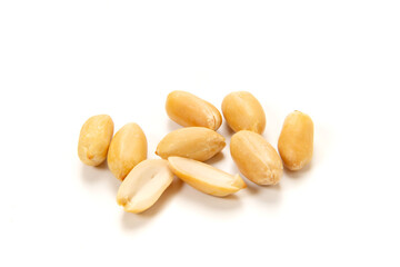 皮をむいたピーナッツ