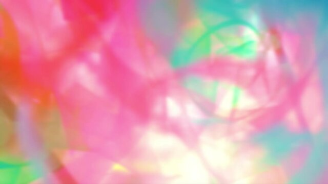 Moving blur effect, Multicolor See-through fabric pattern, Abstract colorful background