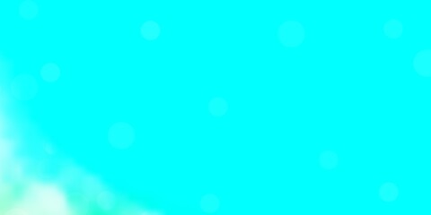 Light Blue, Green vector layout with circle shapes.