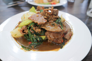 stir fried beef with caraway or stewed beef