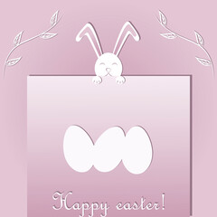Card "Happy easter"
