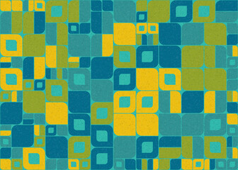 Abstract Geometric Pattern generative computational art illustration