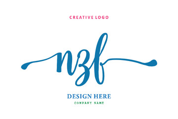 NZF lettering logo is simple, easy to understand and authoritative