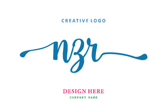 NZR lettering logo is simple, easy to understand and authoritative
